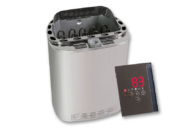Combi 9 kW sauna heater with external control