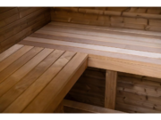 Пейки от термо трепетлика в сауна Hanscraft Quadra X