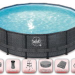 Piscină cu cadru întărit Swing Elite Frame 427 x 107 cm – pachet SUPER – PISCINĂ, FILTRU