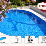 Piscină IBIZA 2 DL 7,00 × 3,50 × 1,50 m – pachet ECONOMY