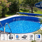 Piscină IBIZA 0 DL 5,25 × 3,20 × 1,50 m – pachet PREMIUM