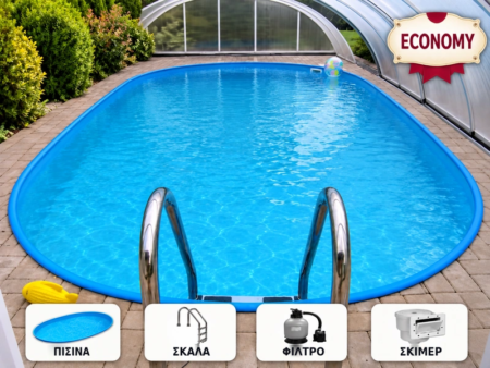 Πισίνα IBIZA 5 DL 12,00 × 6,00 × 1,50 m – πακέτο ECONOMY