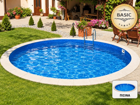 Πισίνα IBIZA Round XXL 6,00 × 1,50 m – πακέτο BASIC