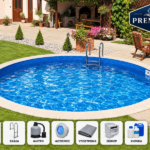 Πισίνα IBIZA Round XXL 6,00 × 1,50 m – πακέτο PREMIUM