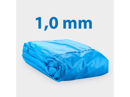 Синя 1,0 мм облицовка – стиропорен басейн 5×3 м PROFI High Level