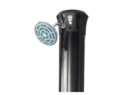 Movable hand shower of the DUO 40 l solar shower