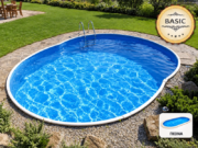 Προκατασκευασμένη οβάλ πισίνα AZURO 404DL 5,50 × 3,70 × 1,20 m – πακέτο BASIC