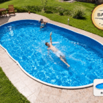 Προκατασκευασμένη οβάλ πισίνα AZURO 405DL 7,30 × 3,70 × 1,20 m – πακέτο BASIC