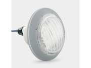 Бял LED прожектор Compact Power със сива бленда
