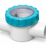 Transparent check valve with sight glass Atlas Pool – light housing