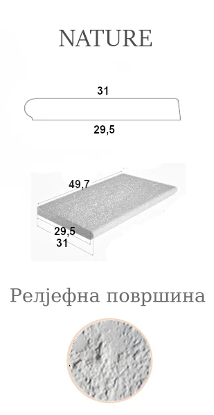 Работен камен Nature – слика 5