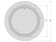 Размери на LED прожектор Compact