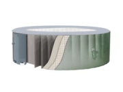 Wandschichten des Whirlpools Aquamar 4881