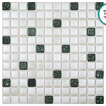 Reliefiertes Glaskeramik-Mosaik Edera – Mosaikbogen