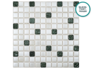 Reliefiertes Glaskeramik-Mosaik Edera – Mosaikbogen