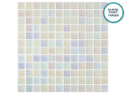 Reliefiertes Glaskeramik-Mosaik Larimar – Mosaikbogen