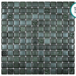 Reliefiertes Glaskeramik-Mosaik Malachite – Mosaikbogen