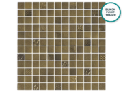 Reliefiertes Glaskeramik-Mosaik Olivina – Mosaikbogen
