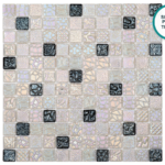 Reliefiertes Glaskeramik-Mosaik Quarzite – Mosaikbogen