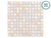 Reliefiertes Glaskeramik-Mosaik Rosato – Mosaikbogen