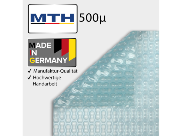 Ъгъл на соларно покривало GeoBubble Sol+Guard за кръгъл басейн