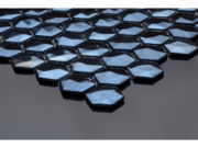 Hexagonal glass-ceramic mosaic for bathroom Cayo Santa María – the mosaic in an interior