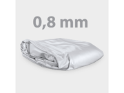 Сива PVC облицовка 0,8 мм за стиропорен басейн