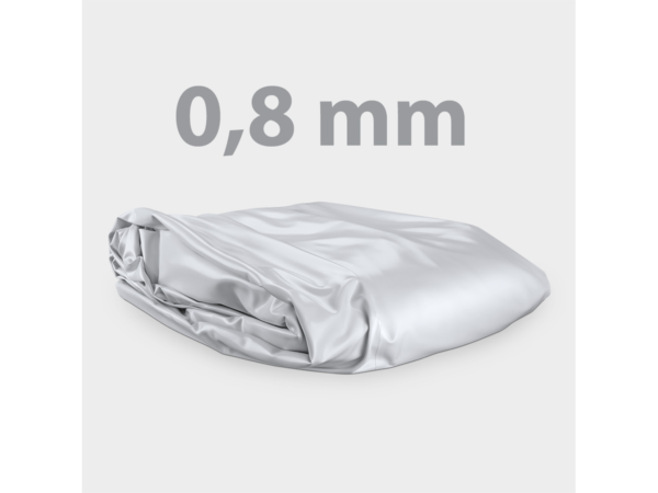 Сива PVC облицовка 0,8 мм за стиропорен басейн