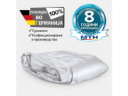 Сива облога за базен осмица MTH - свиткана