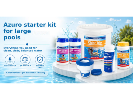 Azuro starter kit for a large pool