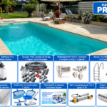 Стиропорен басейн Poolsana Linea 3 DL 7×3,5 м – съдържание на пакет PROFI
