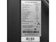 Табличка с техническими данными теплового насоса InverPOWER ULTRA 18 kW