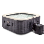 Надувное джакузи PureSpa Greystone DeLuxe с блоком управления, на белом фоне