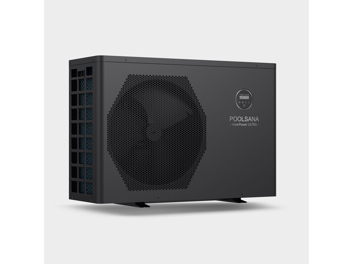 Термопомпа InverPOWER ULTRA – изглед отзад и отстрани