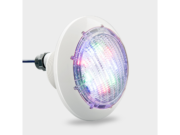 RGB LED прожектор Poolsana Compact Power с бяла бленда в режим дъга