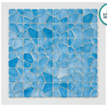 Υαλοκεραμικό ψηφιδωτό puzzle Tulum – φύλλο ψηφιδωτού